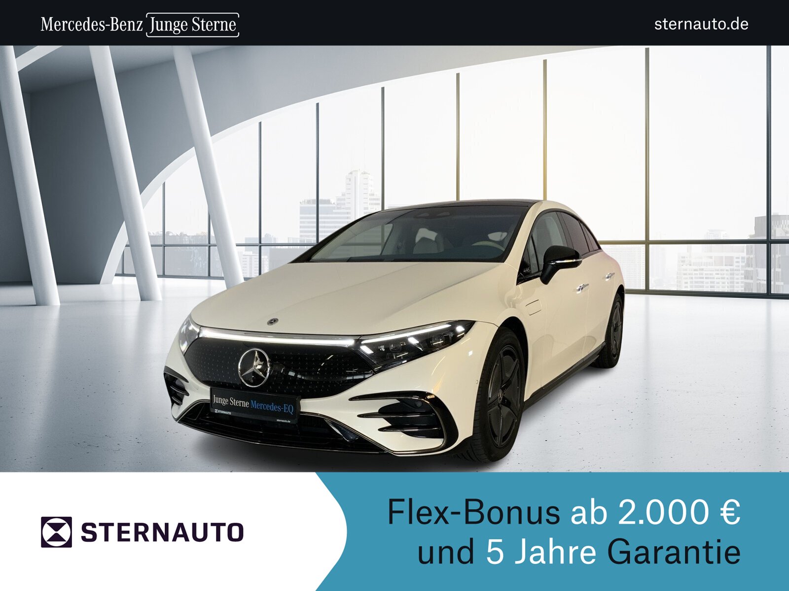 Mercedes-Benz EQS 580 4M AMG Hyperscreen HUD AkustikKomfort 
