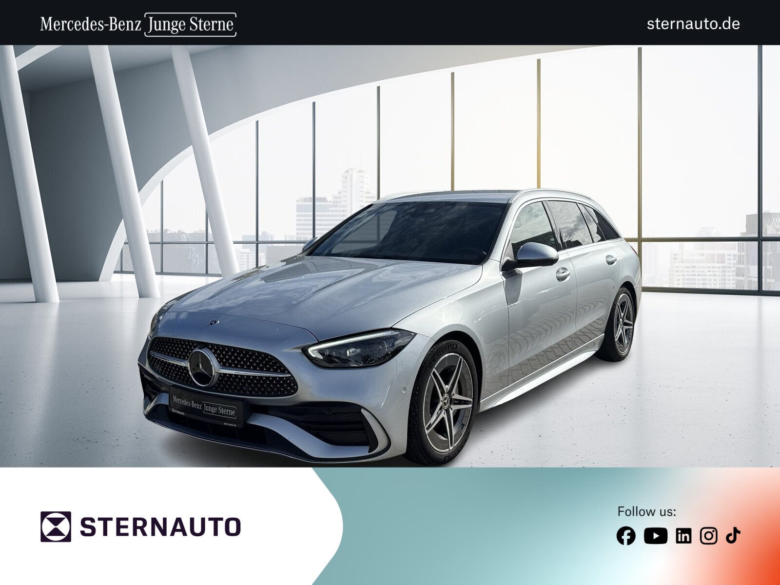 Mercedes-Benz C 220 d T AMG Distro Standh 360Kam Digital AHK