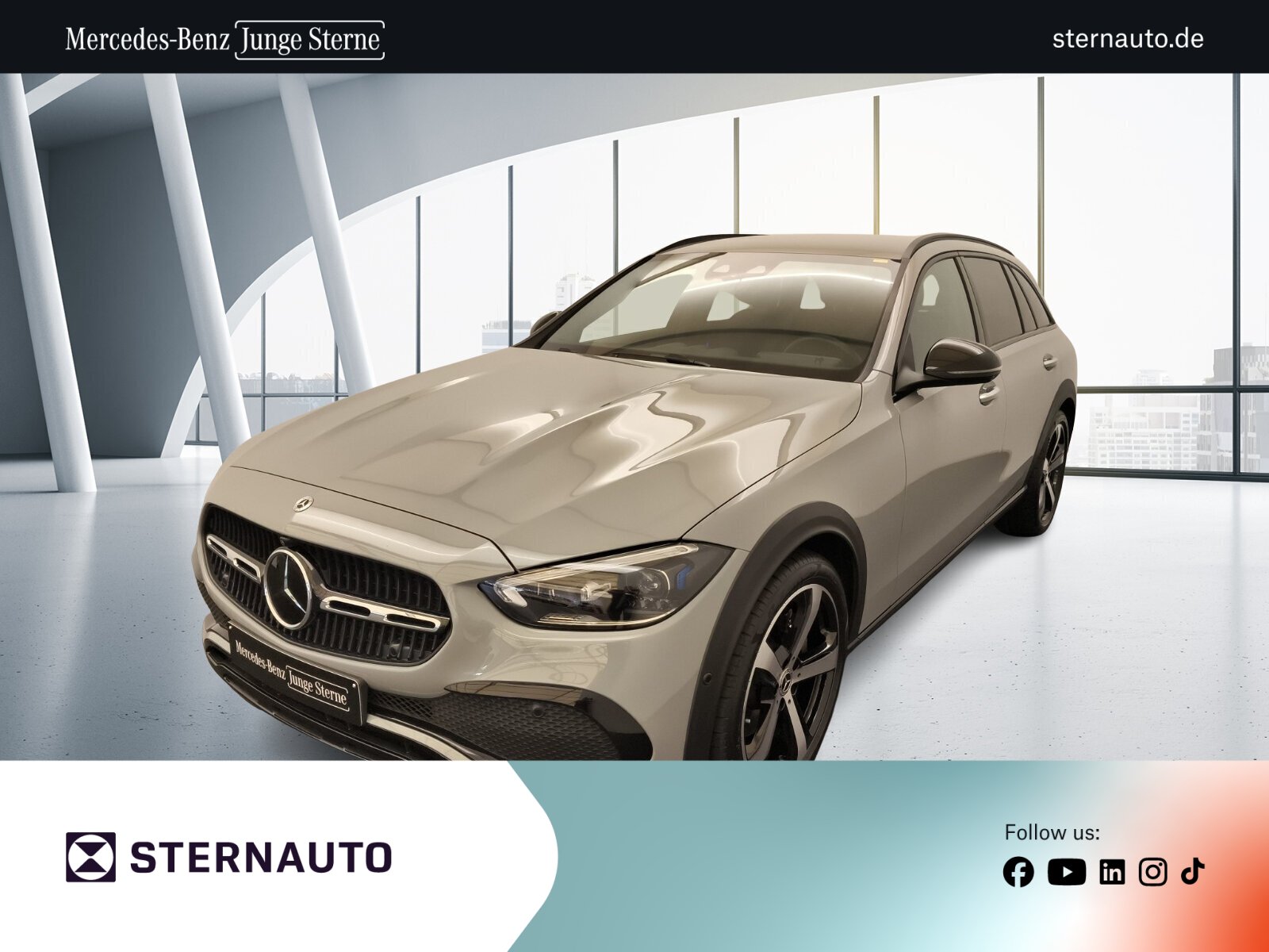 Mercedes-Benz C 220 T d 4M All Terrain Night Distro AHK 360°Ca