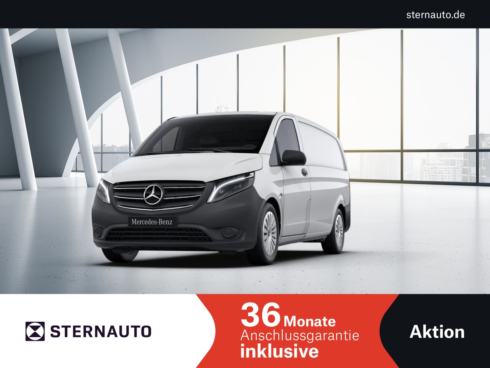 Mercedes-Benz Vito 119 KA/L Select Autom. Navi Klima LED AHK