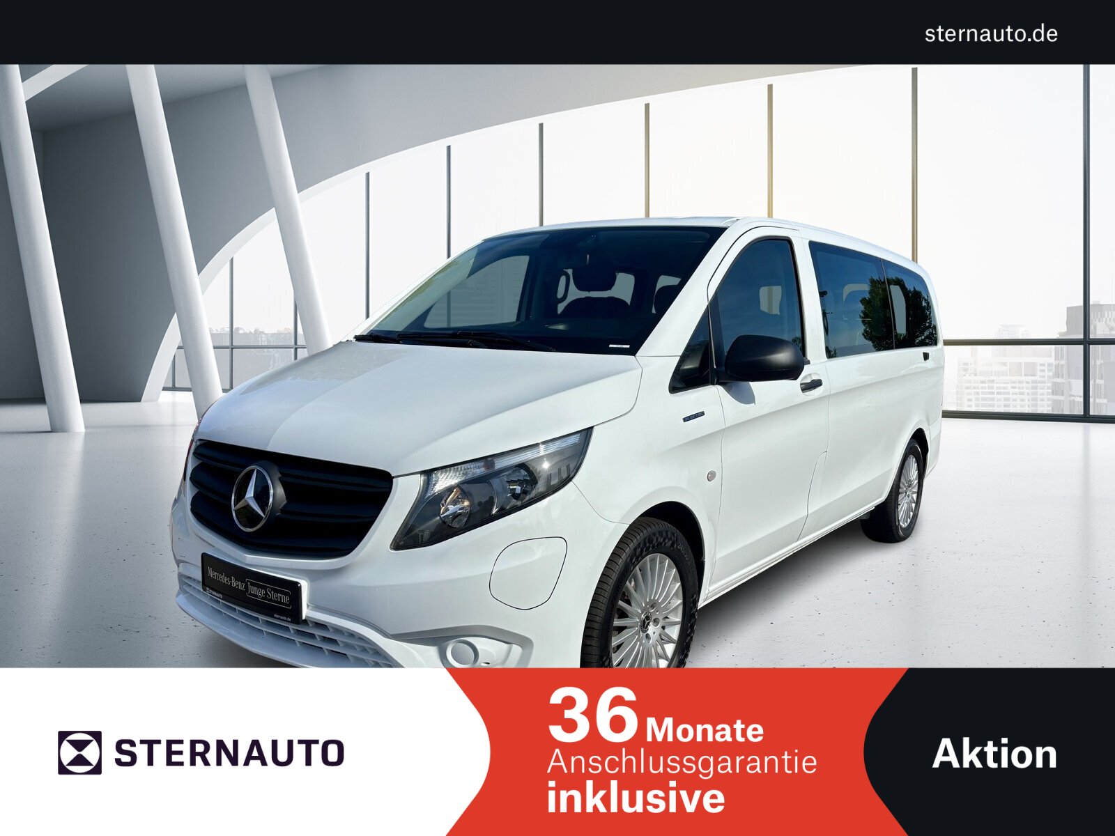 Mercedes-Benz eVito 129 Tourer/L DISTR. DAB Navi Klima Sitzhzg