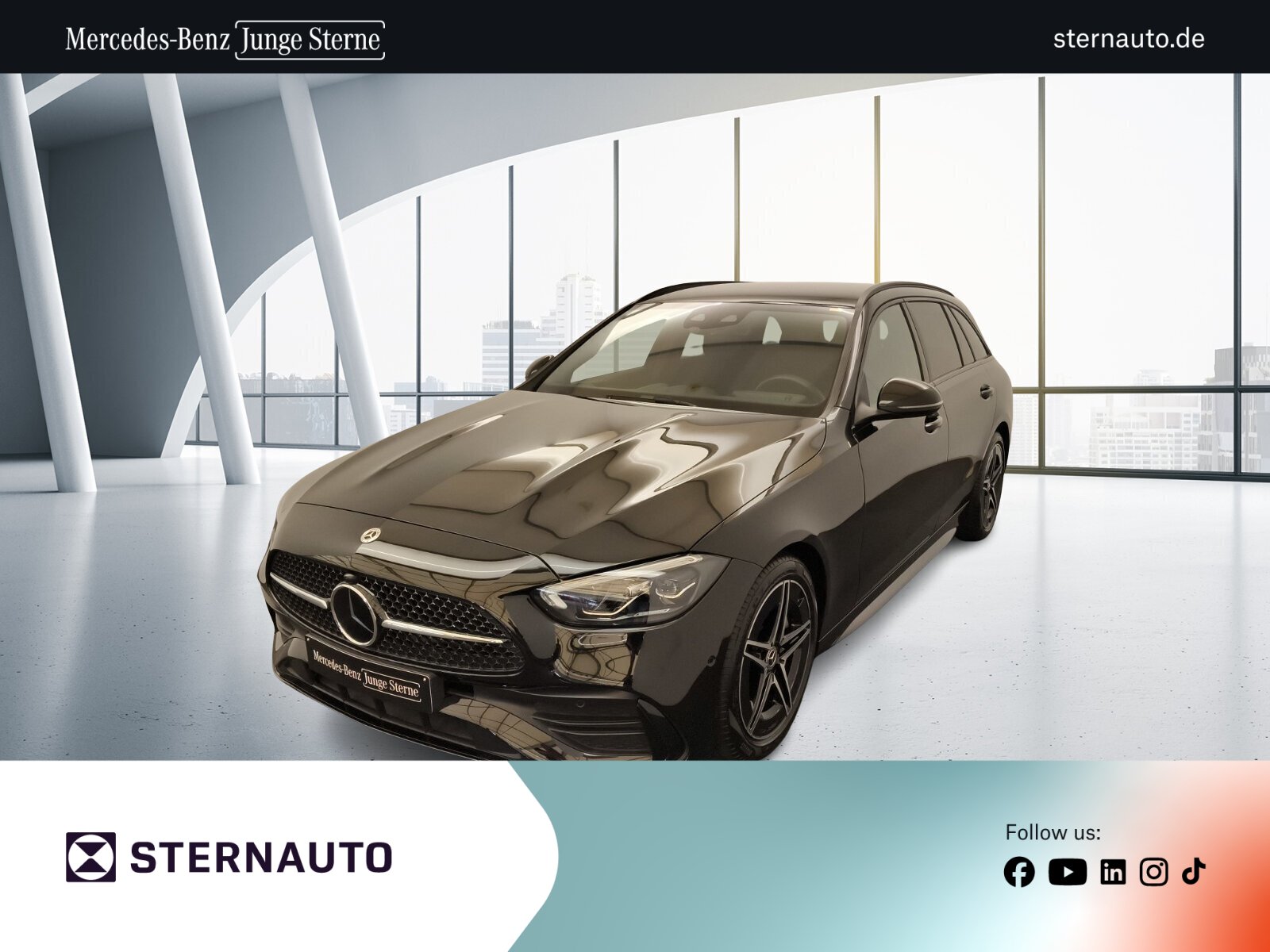 Mercedes-Benz C 180 T AMG Advanced Distro Night RüCam Carplay