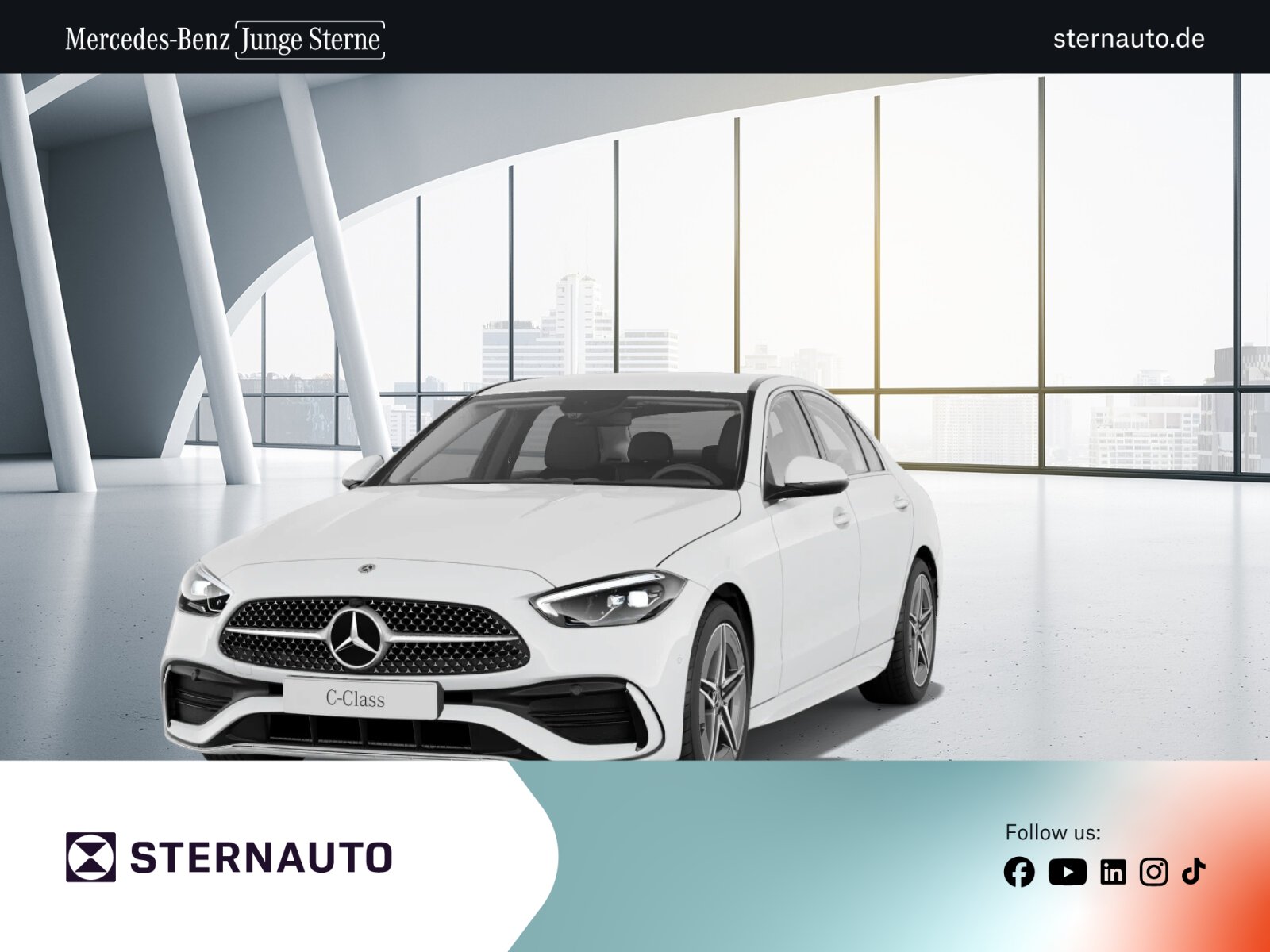 Mercedes-Benz C 200 d AMG Adv Plus RüCam LED Spur WinterPa AHK
