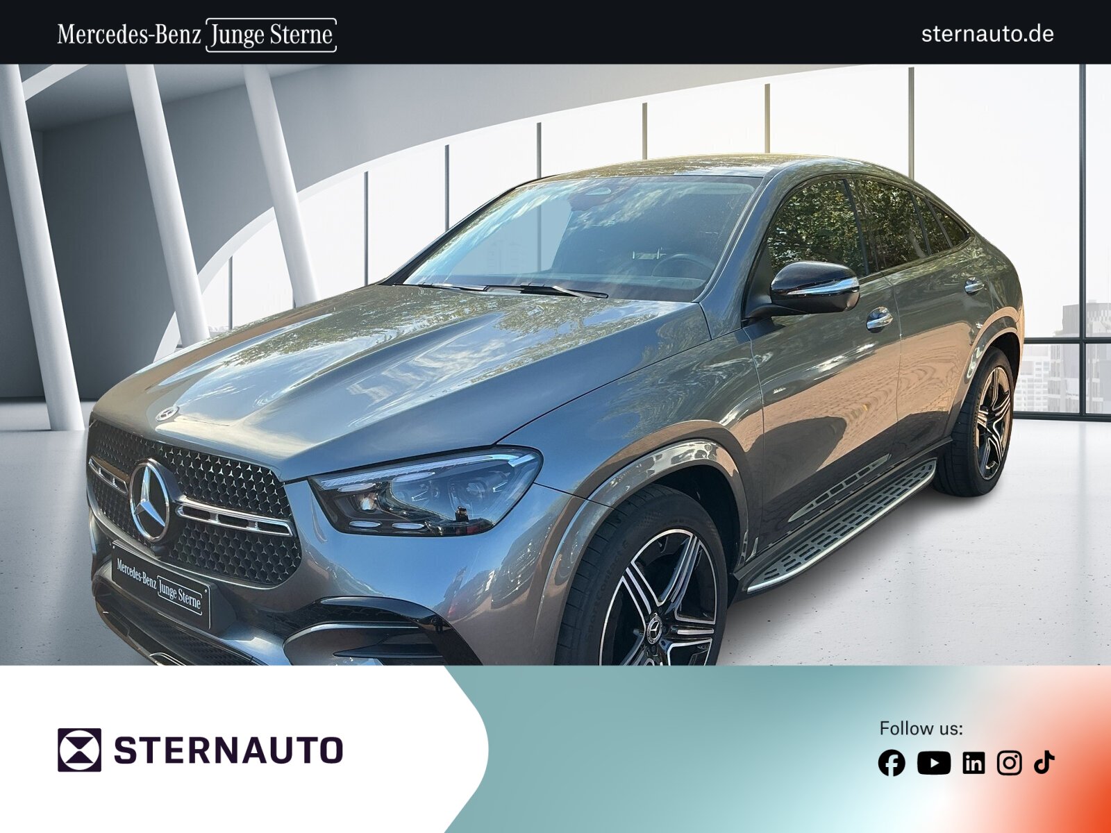 Mercedes-Benz GLE 300 d 4M AMG Night Pano 360°Cam AHK MultiBea
