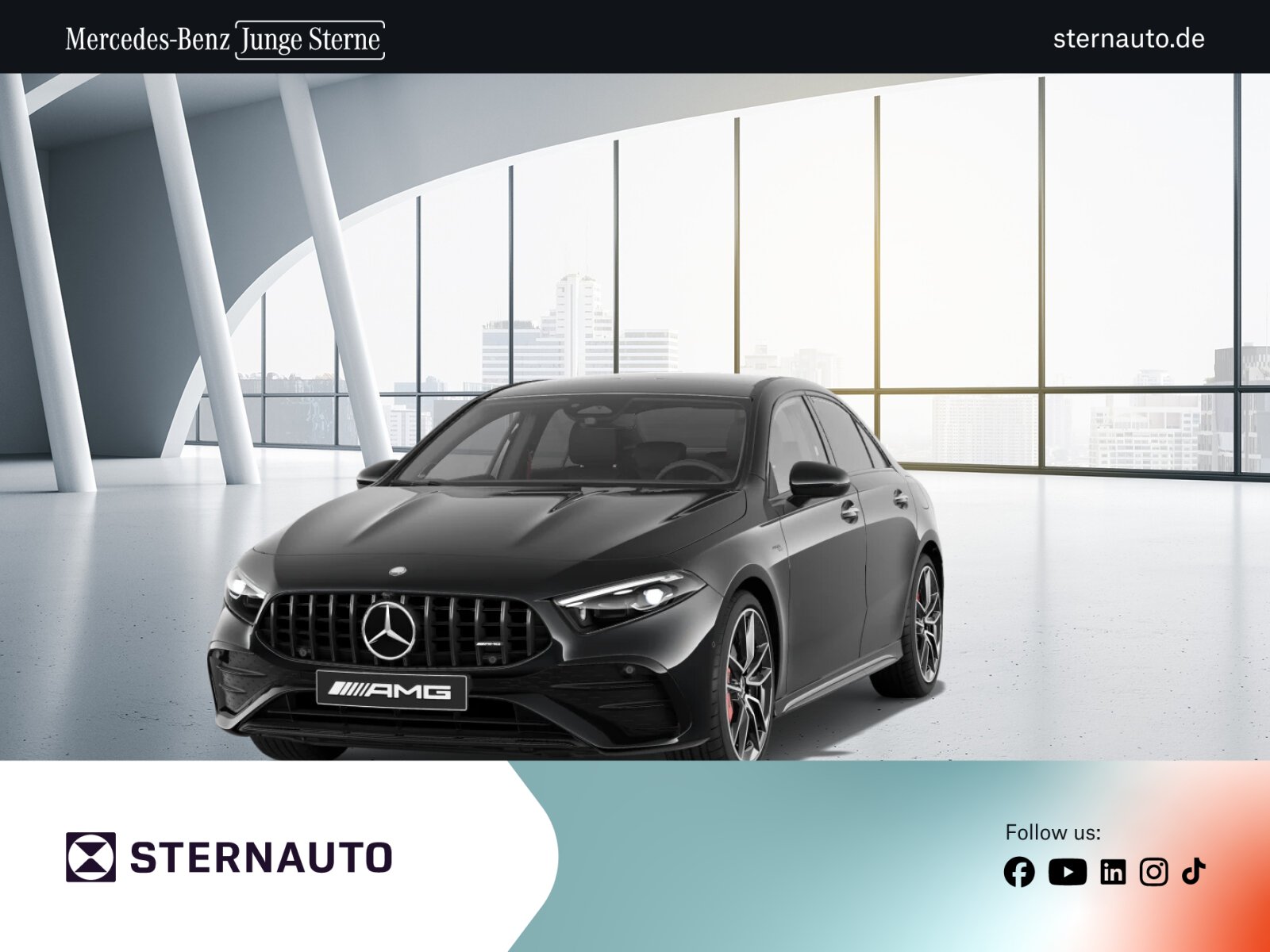 Mercedes-Benz A 35 AMG 4M Limousine Night Pano RüCam Winter-Pa