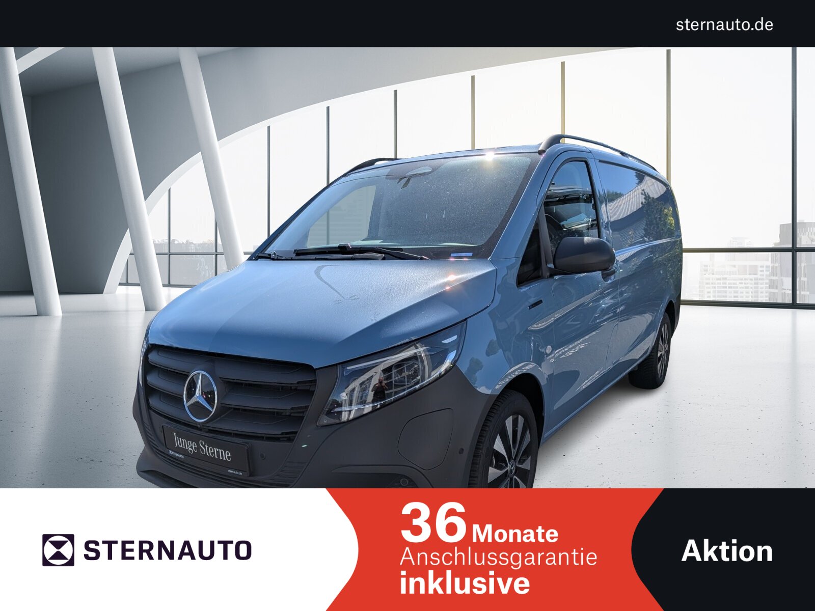 Mercedes-Benz eVito Kastenwagen 119 lang Autom. DISTR. Navi 360° LED