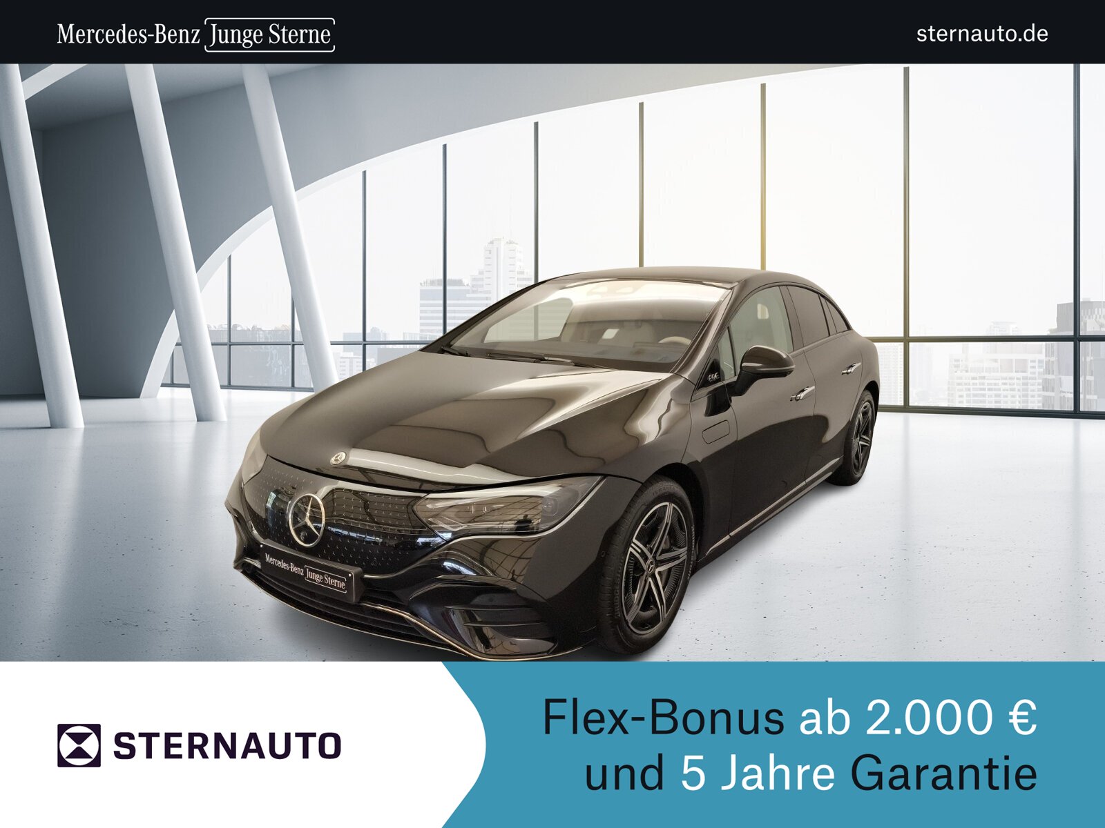 Mercedes-Benz EQE 300 Lim AMG Night Pano Distr 360°Cam HA-Lenk