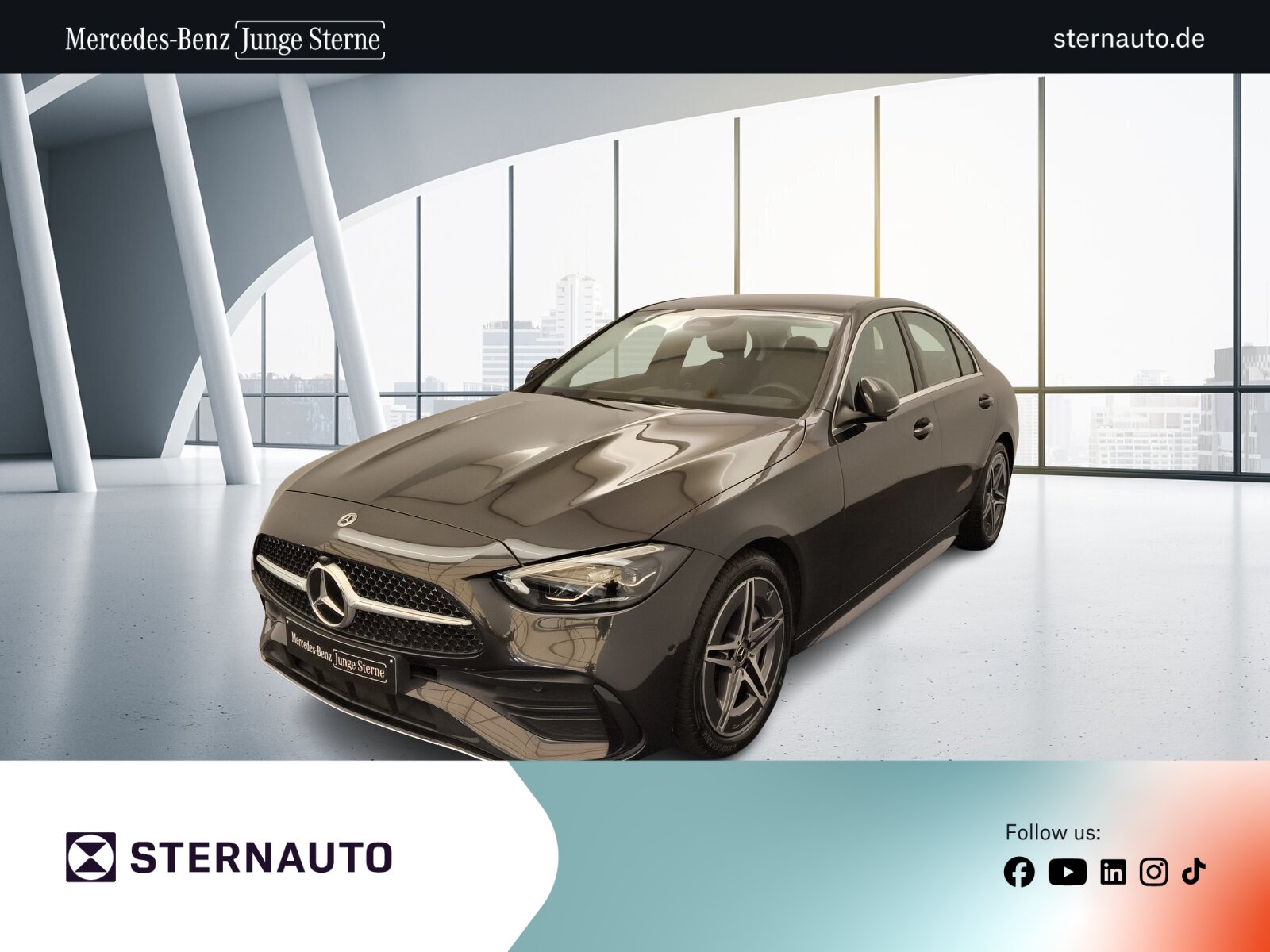 Mercedes-Benz C 180 AMG RüCam LED Memory WinterP MBUX Ambiente