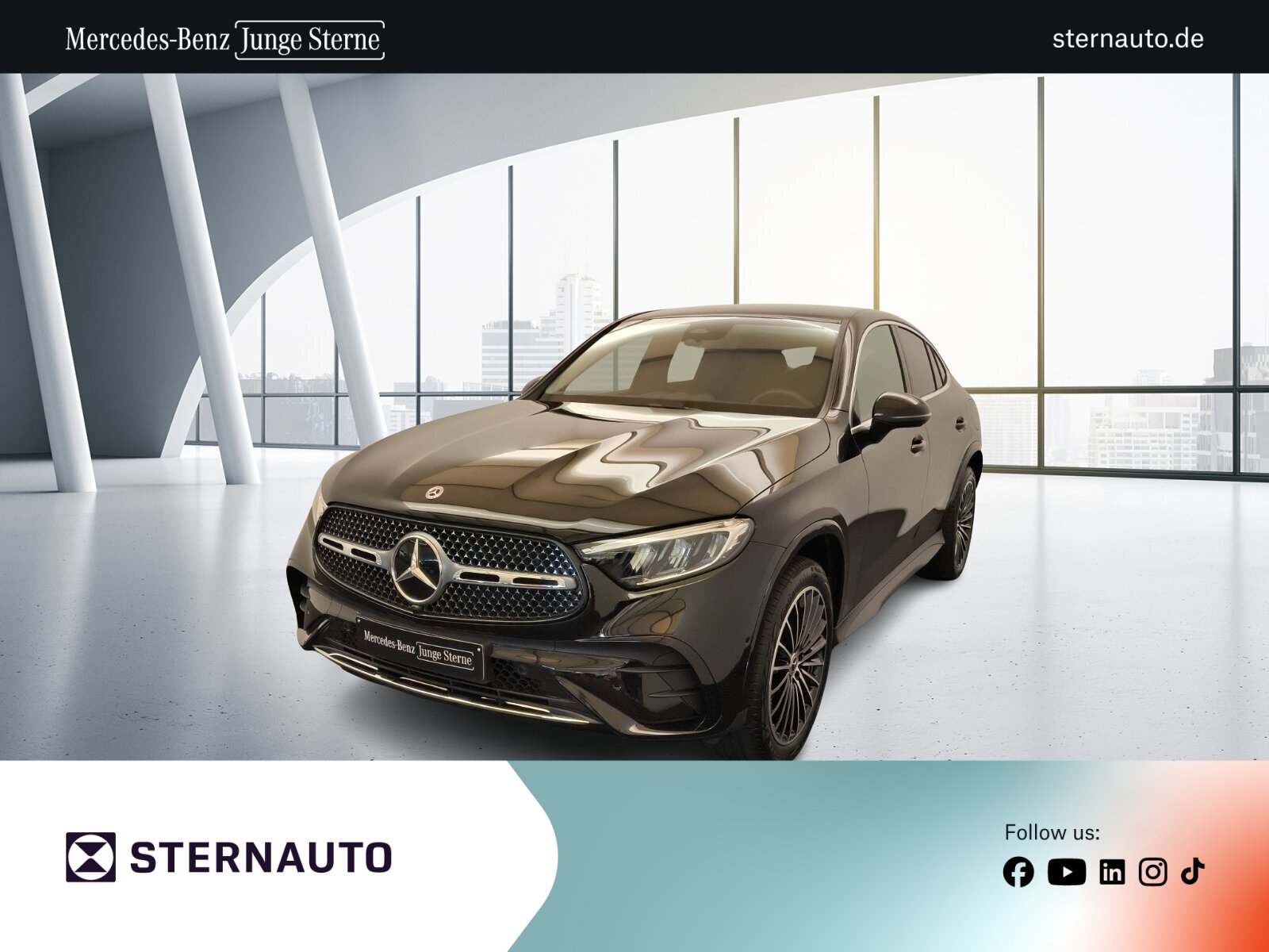 Mercedes-Benz GLC 300 de 4M Coupé AMG RüCam AHK LED Winter-Pak