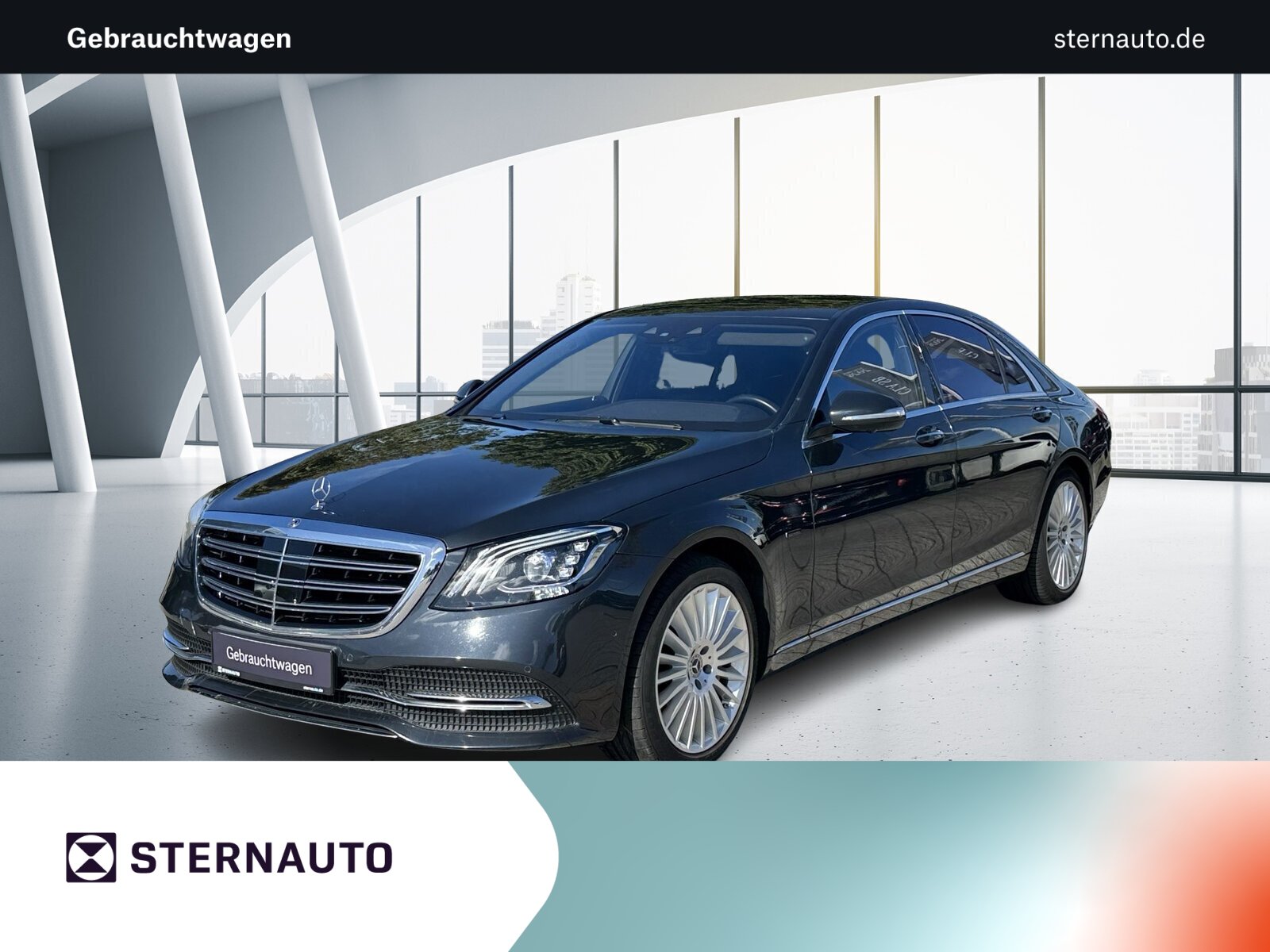 Mercedes-Benz S 560 e L Distronic 360°Cam Multi-Beam Memory-Pa