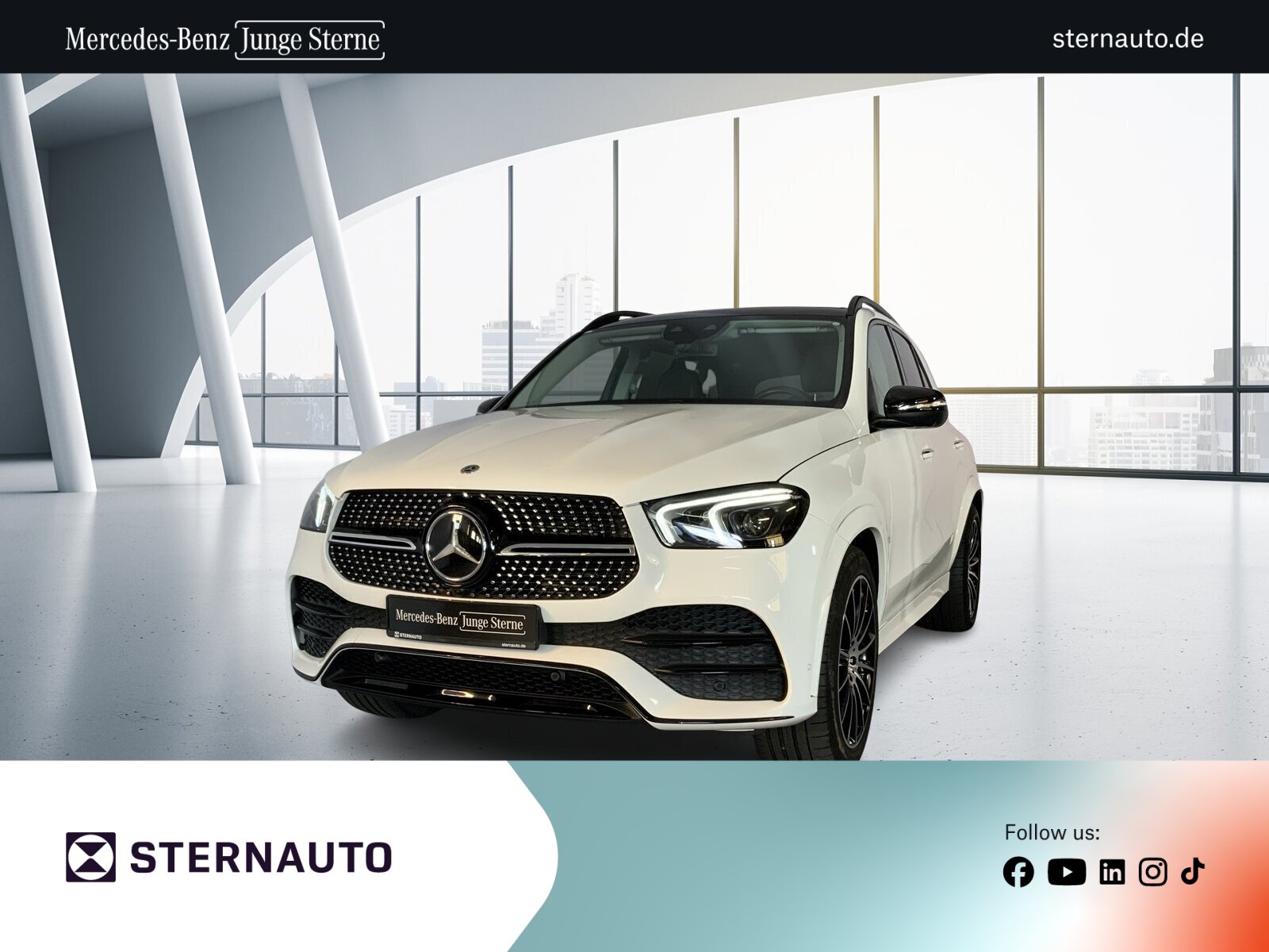 Mercedes-Benz GLE 350 de 4M AMG Pano Burm 360°C Servoschließen 