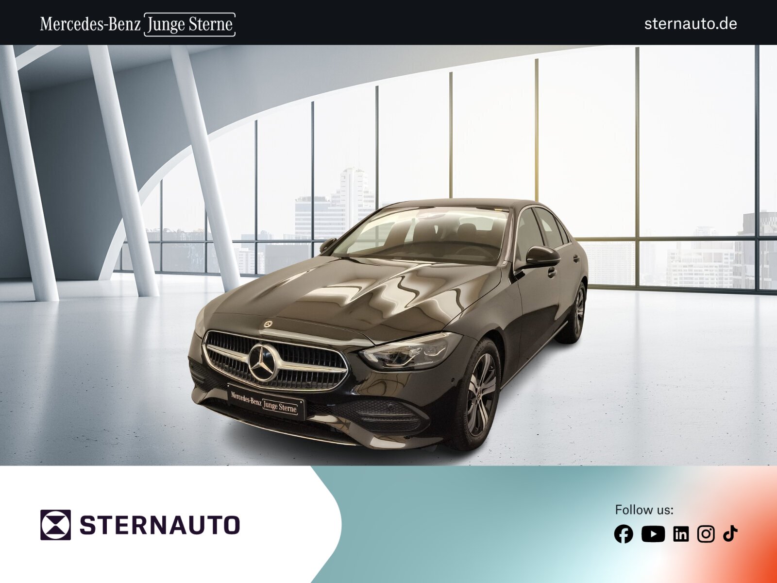 Mercedes-Benz C 200 d AVANTGARDE 360°Cam LED Totwinkel-P MBUX
