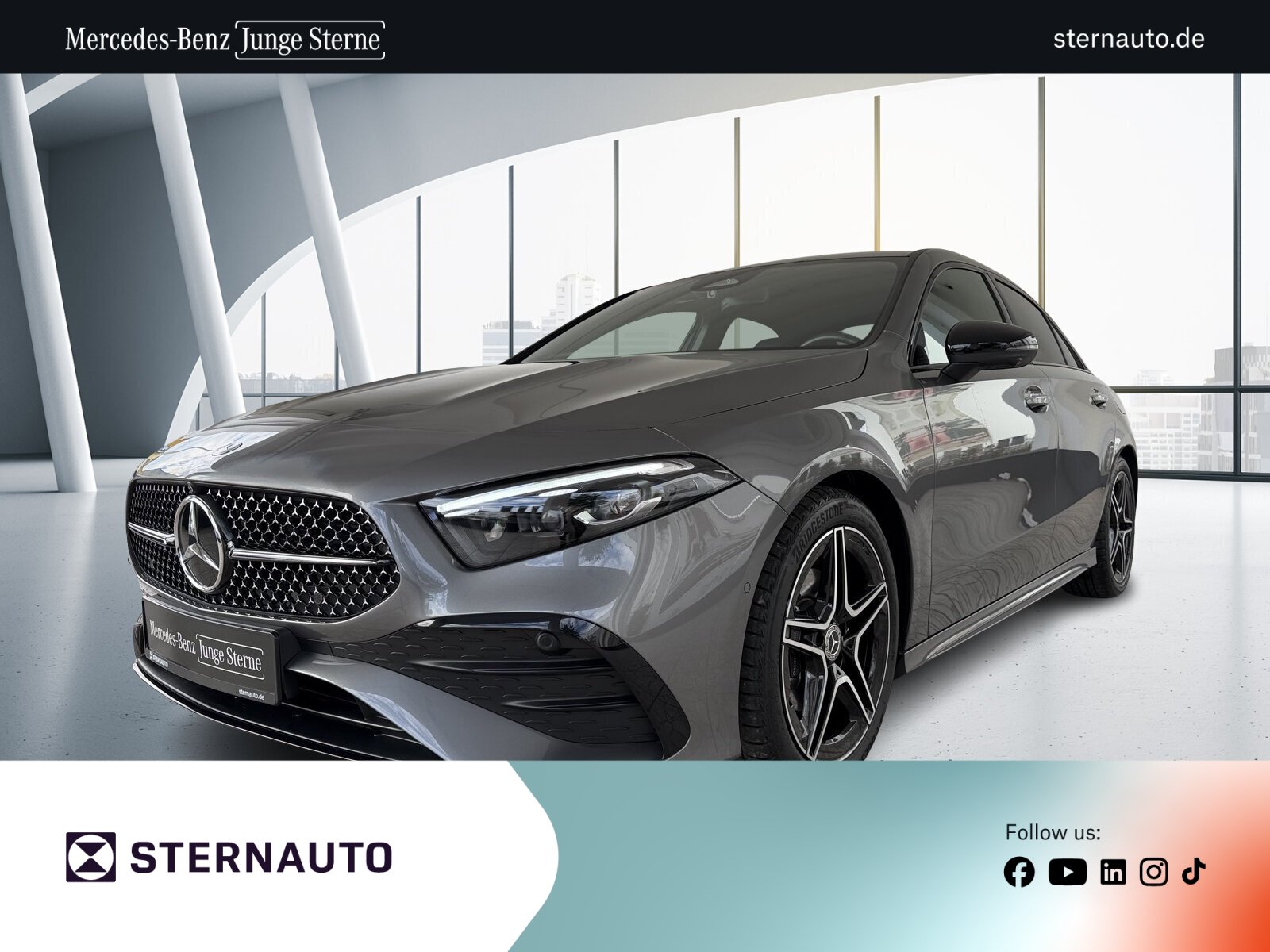 Mercedes-Benz A 180 Limousine AMG Line/Pano-Dach/Multibeam LED