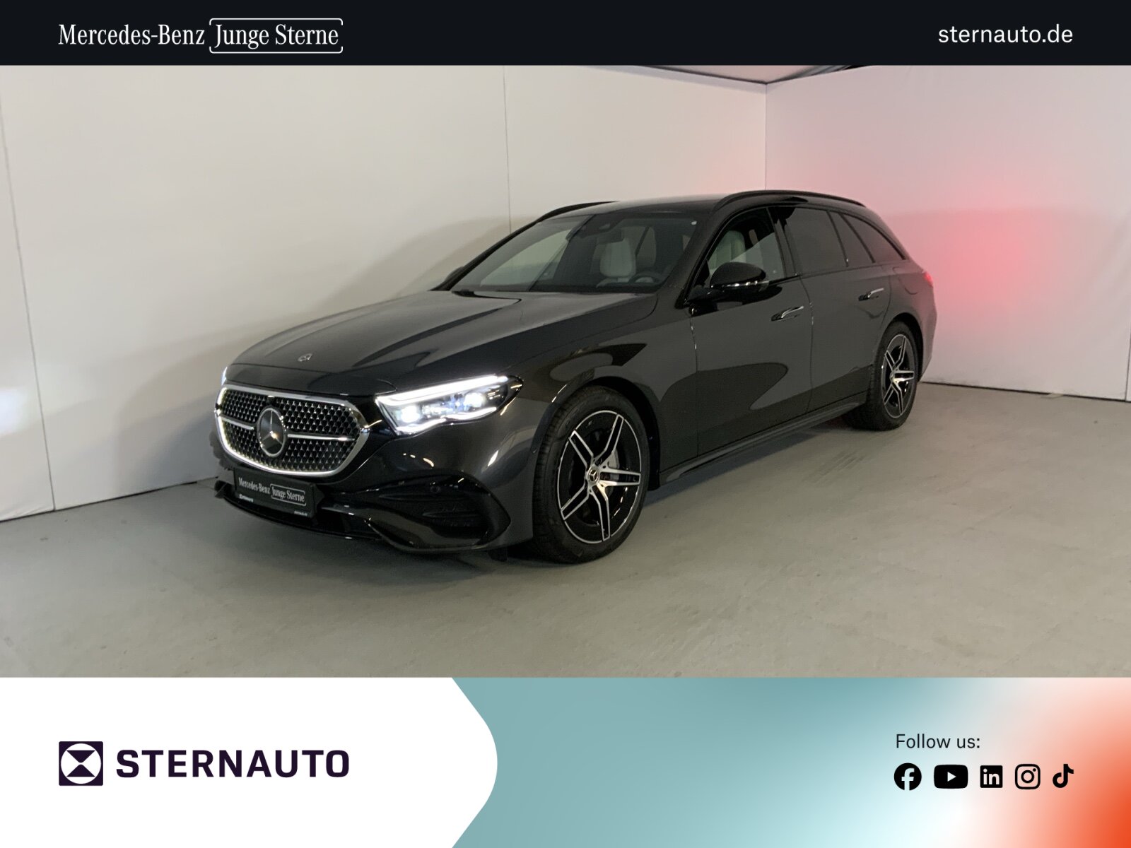 Mercedes-Benz E 300 e T AMG Premium AHK Pano DISTRONIC Night 