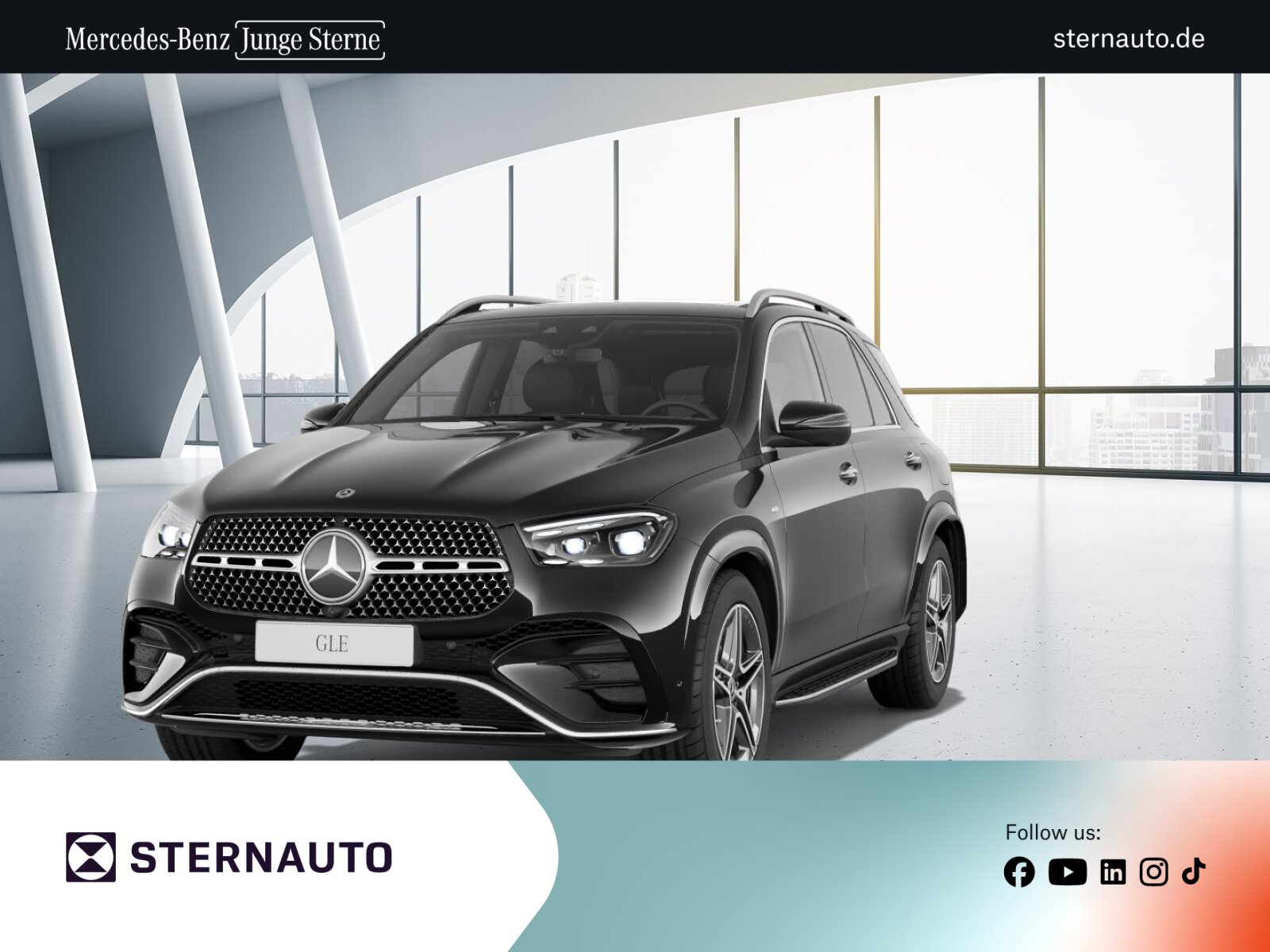 Mercedes-Benz GLE 350 de 4M AMG Premium+ Carbon AHK Trittbrett 