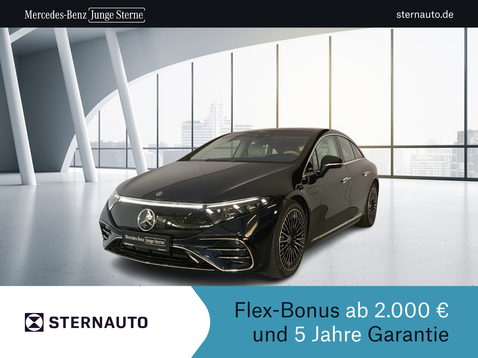 Mercedes-Benz EQS 580 4M AMG Pano HUD Burm3D Hyperscreen 360° 