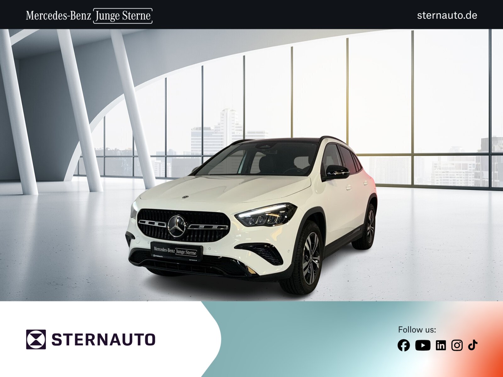 Mercedes-Benz GLA 200 Progressive Night Pano RüKa AppleCarPlay 