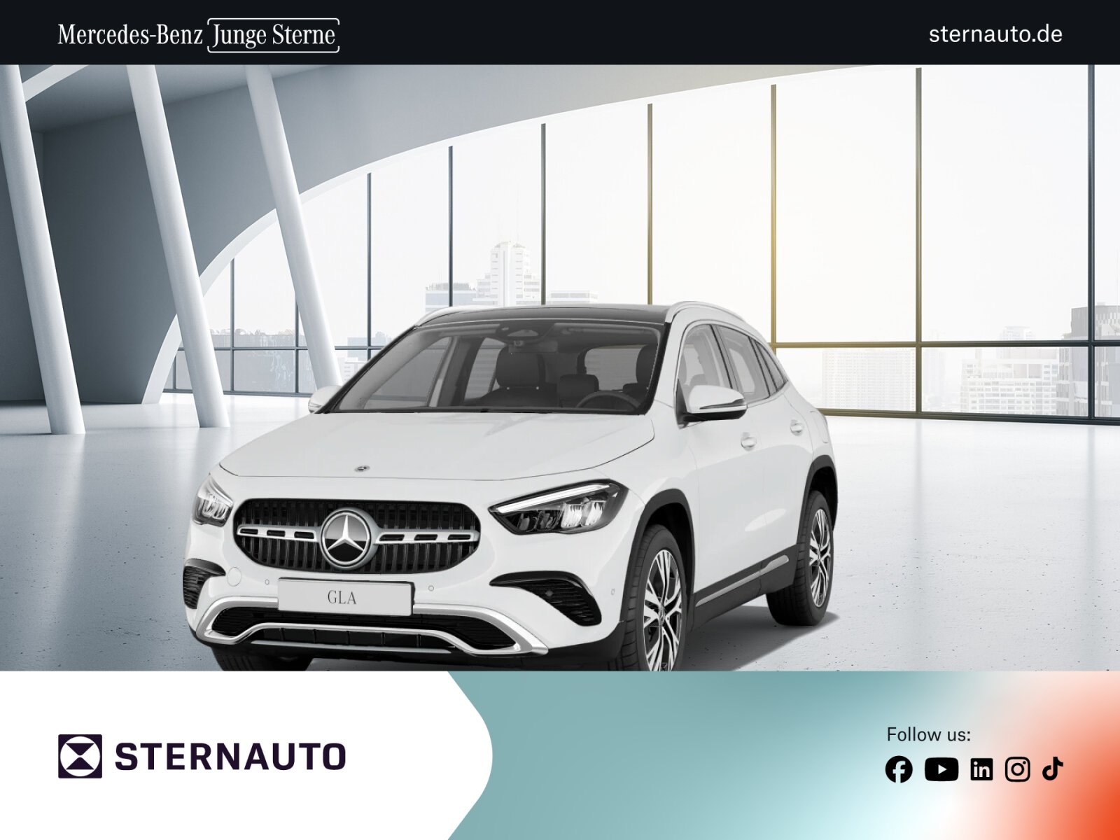 Mercedes-Benz GLA 180 Prog Pano Standh RüCam AHK Spur WinterP