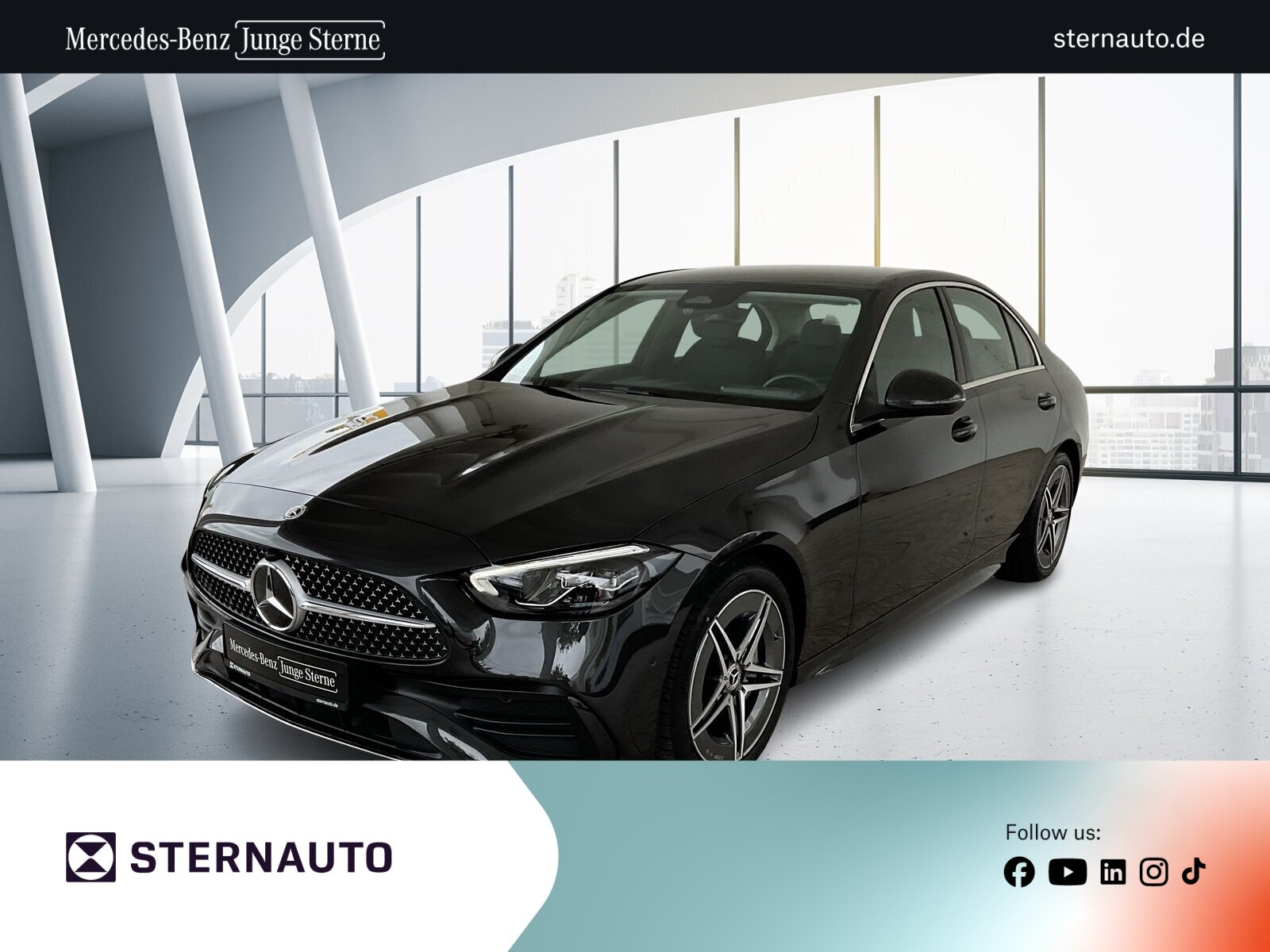 Mercedes-Benz C 180 AMG Line/Kamera/LED/Memory/Sitzhzg./Navi