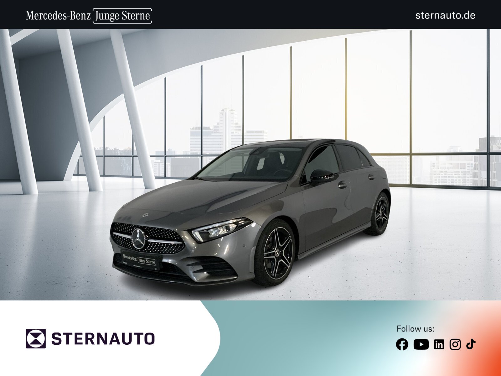 Mercedes-Benz A 200 AMG RüKam Night AHK Ambientebeleuchtung