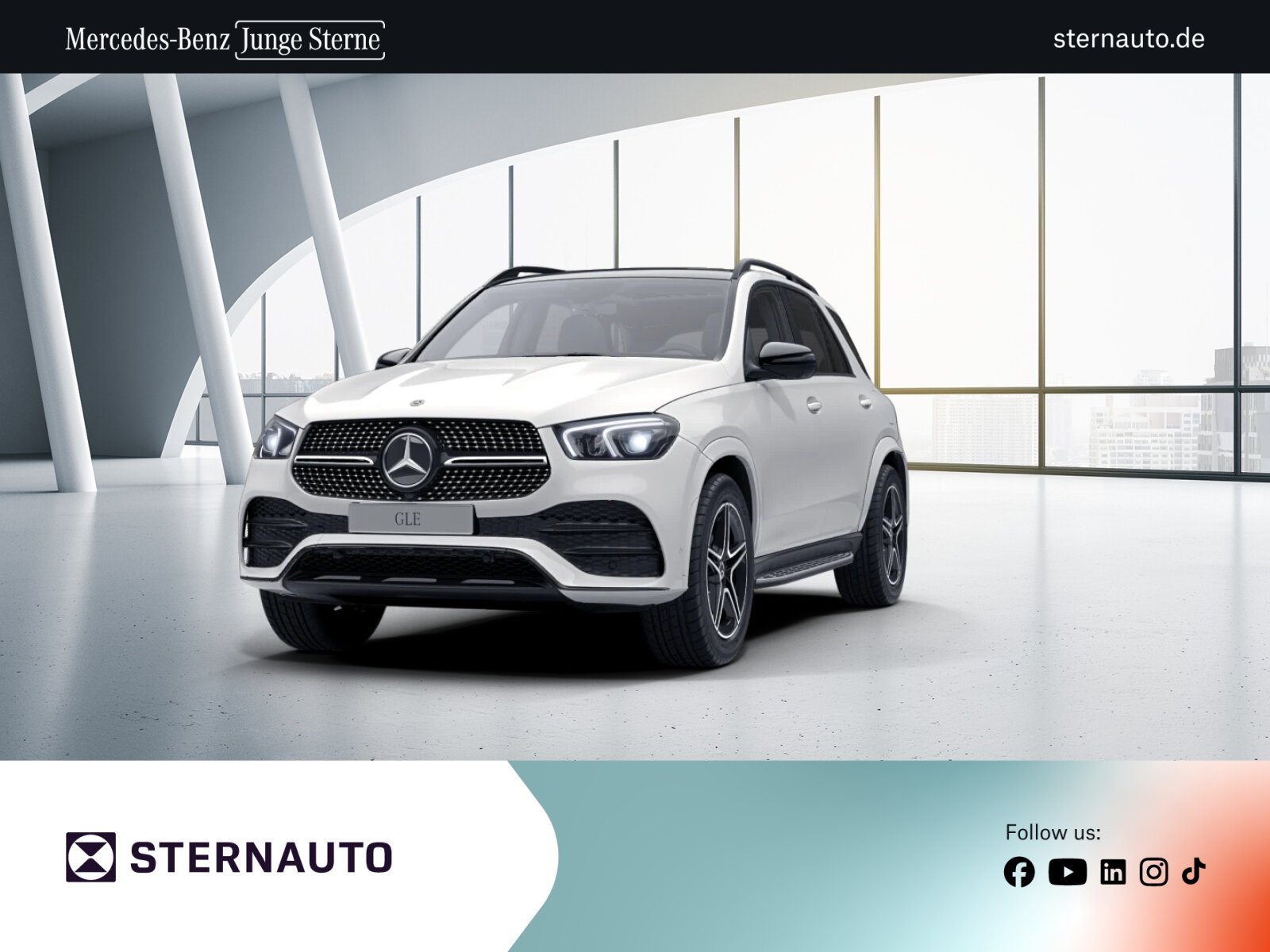 Mercedes-Benz GLE 350 de 4M AMG Pano Distr 360Cam Night Burm3D