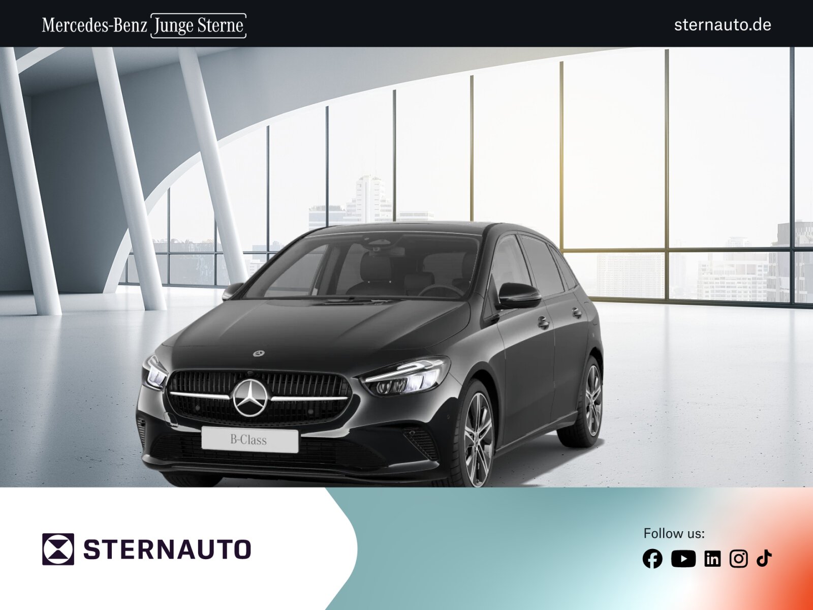 Mercedes-Benz B 200 Progressive Night LED AHK Pano RüCam MBUX