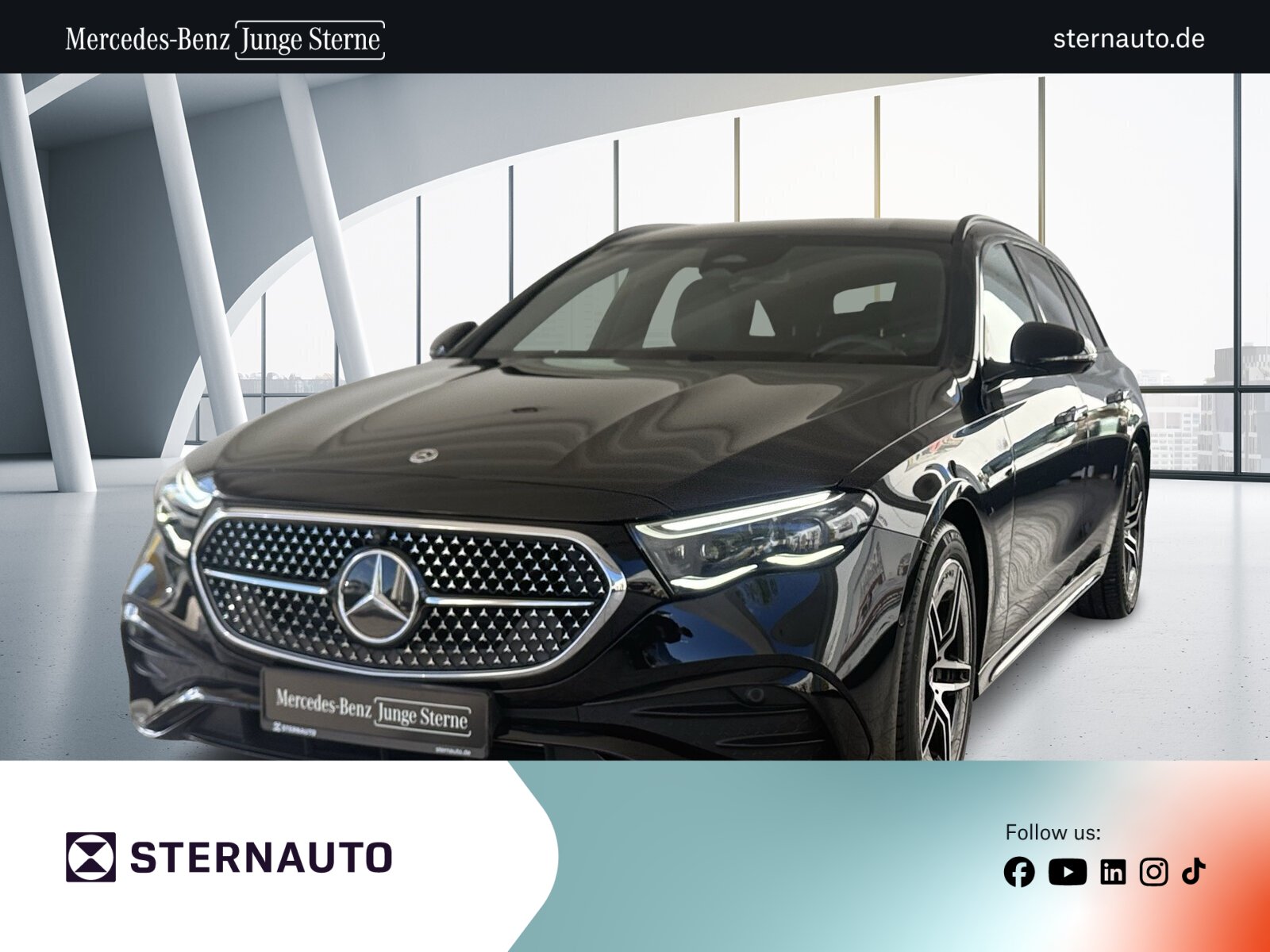 Mercedes-Benz E 220 d T AMG Line/Distronic/Kamera/Memory/AHK