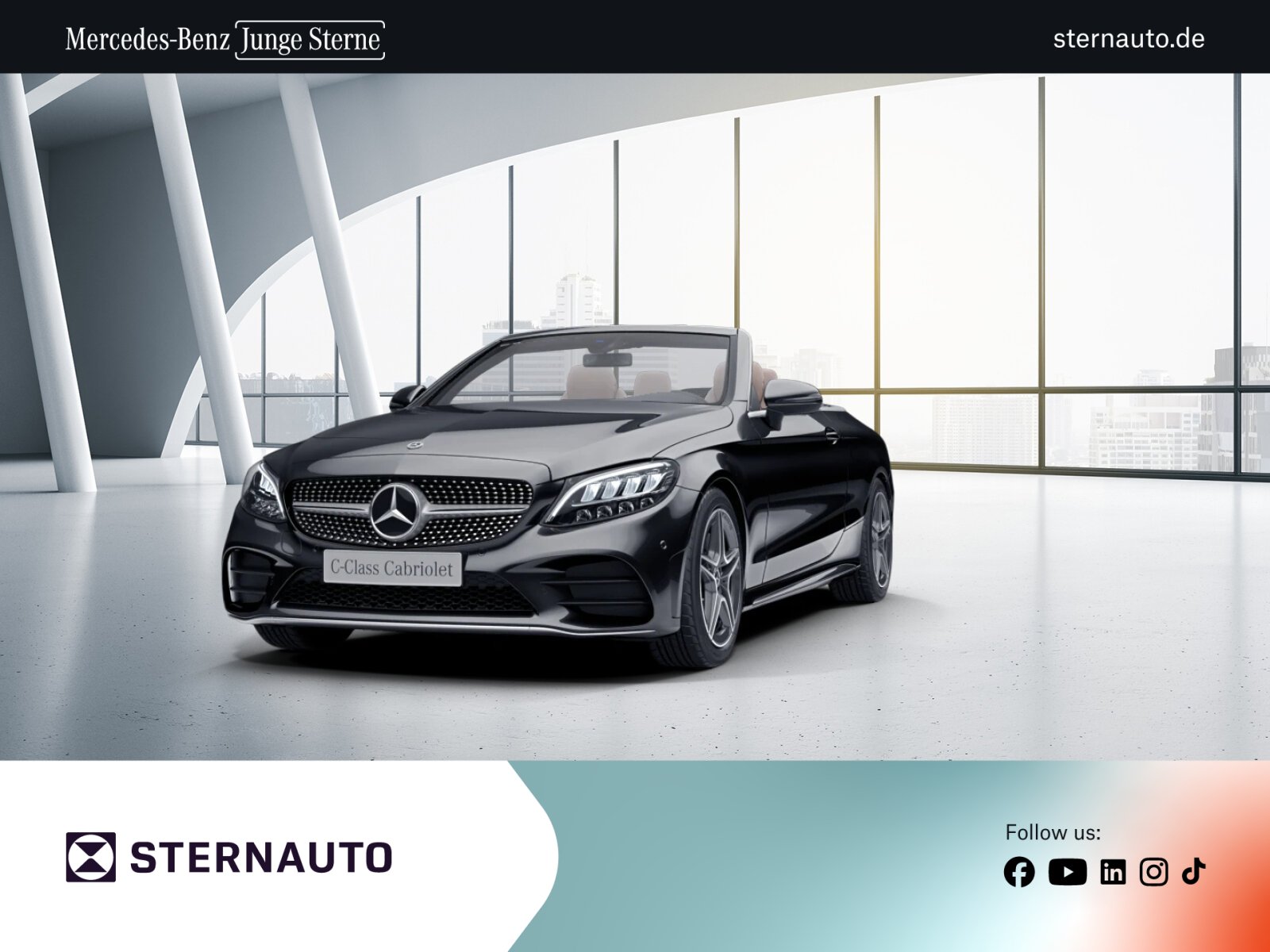 Mercedes-Benz C 180 Cabrio Komfort-Paket AMG KEYLESS RüKam APP