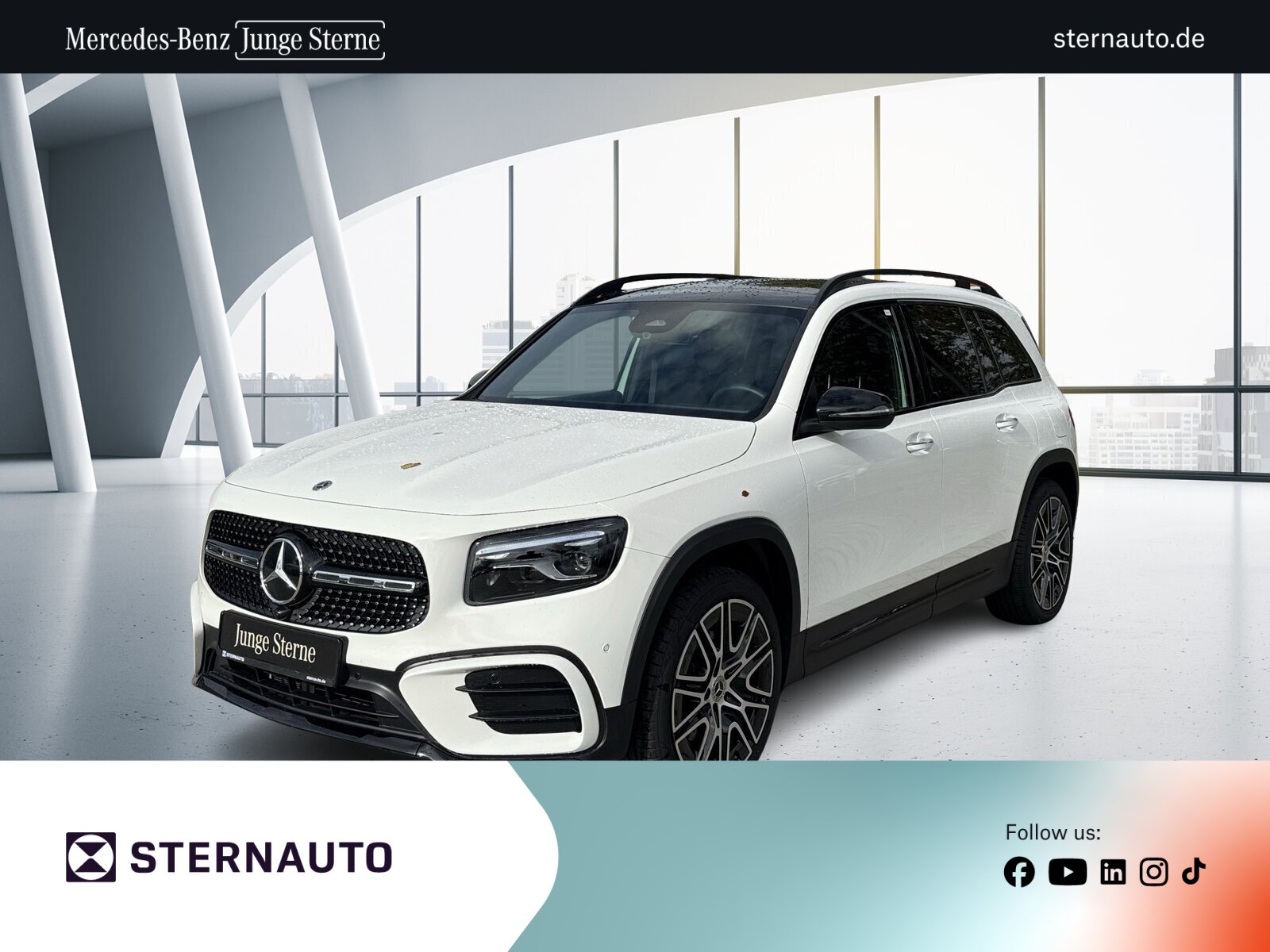 Mercedes-Benz GLB 200 AMG AHK Night LED Pano RüCam Park Assist